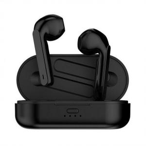 China Black Bluetooth Ipx8 Waterproof Earbuds With Microphone factory