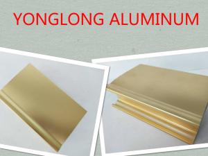 High Gloss And Smooth Aluminium Profiles For Windows And Doors 1.2 Thinckness