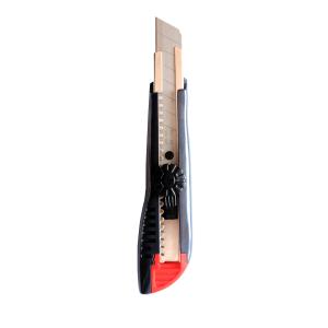 China 18mm 9mm Wheel Lock Utility Knife SINSEUNG L702 Black ABS Knife Body With Rotary Knob factory