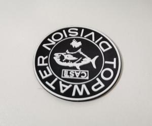 China Customized Clothing Heat Transfer Printing Labels Silicone 3D Logo factory