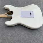 High Quality blue and white porcelain electric guitar white guitar birthday