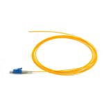 LC UPC Simplex Fiber Optic Pigtail Singlemode 0.9mm One Core Zirconia Ceramic