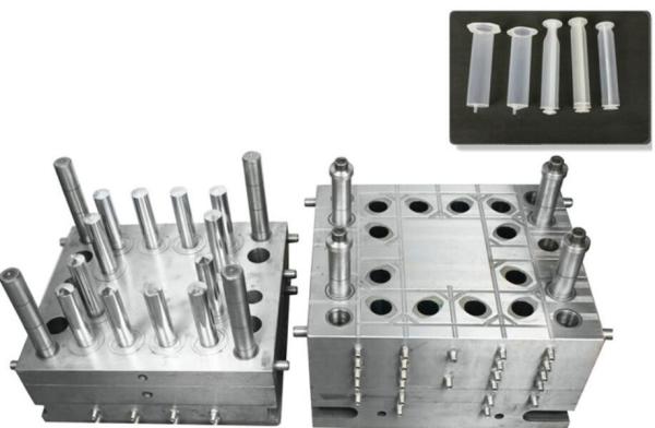 10ML / 20ML Syringe Medical Injection Moulding , Professional Medical Device