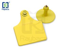 China Laser Printed Number Cattle Ear Tags Cattle Management Tags Shock Resistant factory