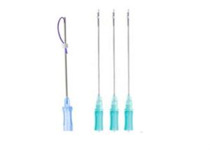 China V Lift PDO PCL PLLA Threads 25mm 38mm Nose Thread Lift 18g 19g factory