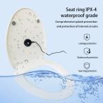 Graphene Heating Technology Washable Toilet Seat Cover Pad With Adjustable