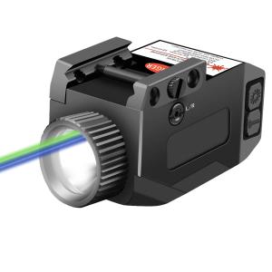 China 520nm / 450nm Green Blue Laser Light Combo 800 Lumens For Shotgun factory