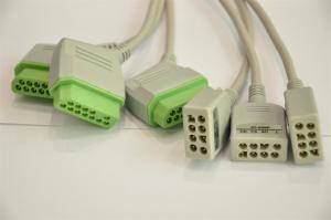 China Nihon Kohden Compatible ECG Patient Cable 6 Lead JC-906PA factory