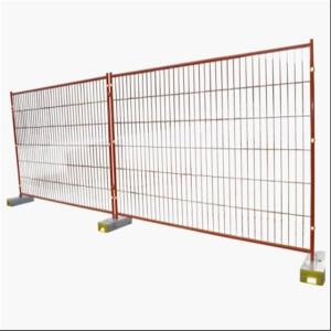 China 1.5mm 1.8mm 2.0mm Metal Temporary Steel Fence Panels 50X100mm factory