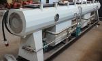 Hot Cold Water Plastic Pipe Extrusion Machine / PPR Pipe Extrusion Line