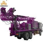 Truck Mounted Water Well Drill Rig With Mud Pump Hydraulic Water Well Drilling