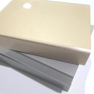 China 1mm acrylic sheet faced mdf for cabinet factory