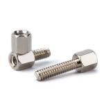 Copper Nickel Plating Stainless Steel Flat Head Screws Hexagon Brass Bolt