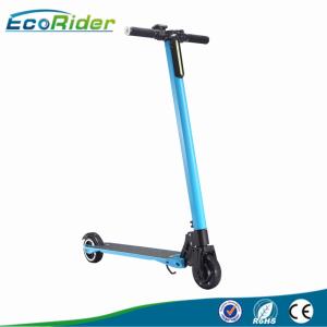 China Foldable Carbon Fiber Electric Scooter / electric folding bike with 24V 350W brushless motor factory