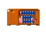 240V 18 Channel Power Distro Boxes Small Short Circuit Controller