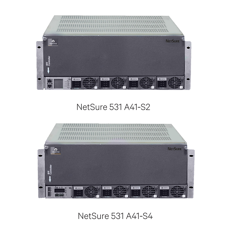 75A Emerson DC Power Supply System Vertiv Netsure 531A41 With R48-2000e3 Rectifier Module