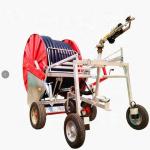 360 Gear Drive Sprinkler Irrigation Machine With Travelling Rain Gun DN50 2''