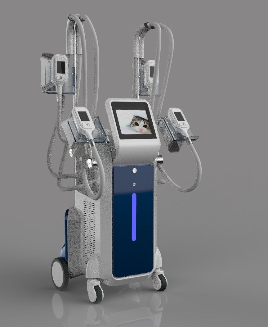 Cool sculpting Slimming 4 Cryo Handles Work Together Fat Freezing Cryolipolysis Machine