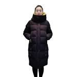 FODARLLOY F23141 Ladies Warm Hooded Cotton-padded Clothes Women Slim Long Winter