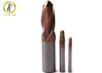 Tungsten Carbide Two Flute Router Bit HRC50 For Steel Milling