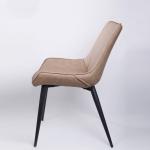 Luxury Restaurant Fabric Modern Dining Chairs , Velvet Dining Room Chairs