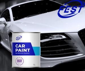 China Acrylic Automotive Spray Paint 1k Solid Color Auto Body Repair Paint 15-25um factory