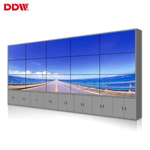 China Operation Center CCTV Video Wall 5.3mm 500nits Splice Screen Function Thin Bezel TV factory