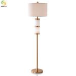 Led Modern Luxury Marble Gold Metal Floor Lamp For Living Room D45 X H160CM