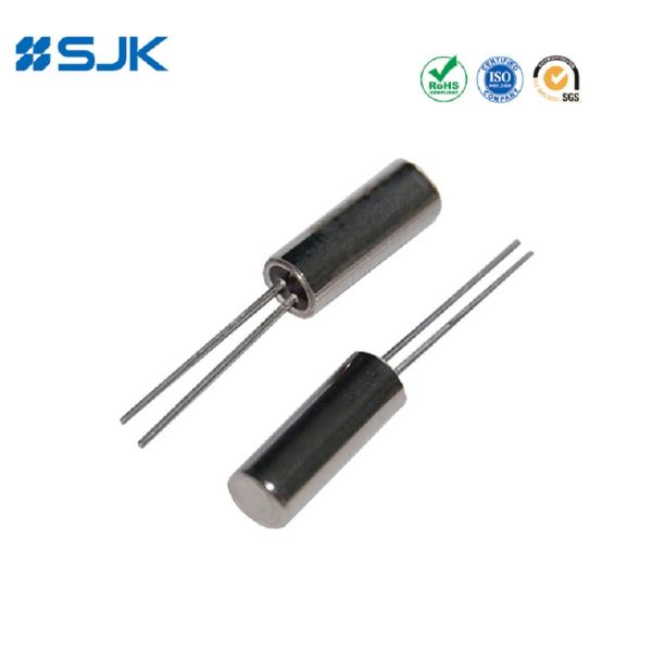 1TC125DFNS019 Thru-Hole Crystal resonator 2*6mm or 3*8mm 32.768KHz 12.5pF ±20ppm