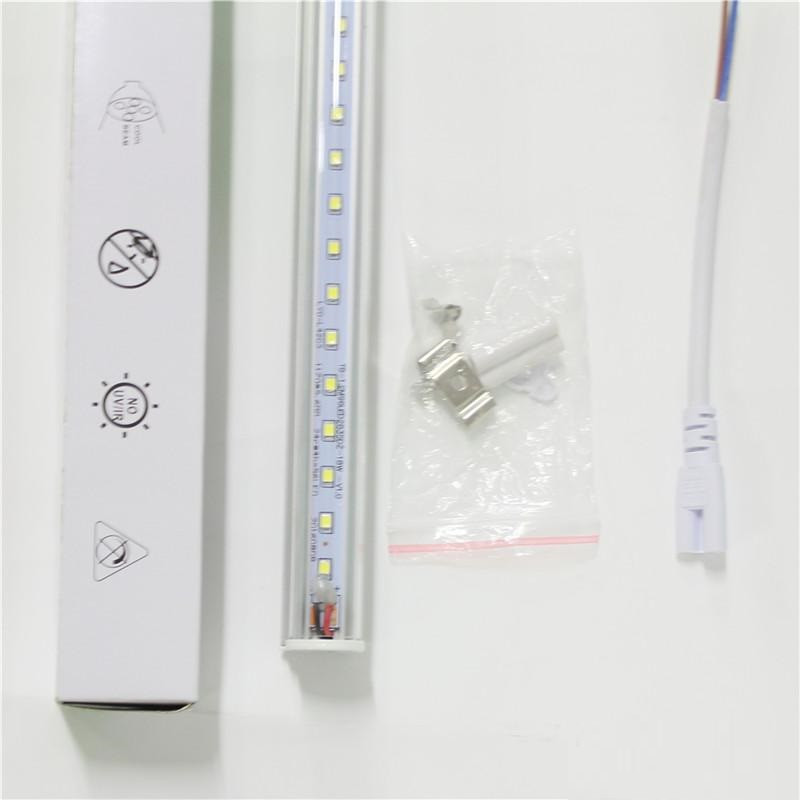 Aluminum Alloy T6 LED Tube 120 Degree 4ft 5ft 25W Milky Cover Warm White