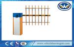 2mm Cold Rolled Plate Parking Barrier Gate With Clutch Device Three Fence Arm
