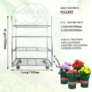 China Metal Mesh Hot Dip Galvanized Danish Trolley Easy To Install on sale