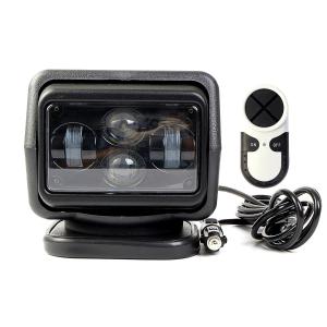 China 60W Wireless Remote Control Searchlight , Spot Beam Portable Led Work Lights factory