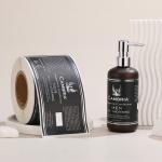 Waterproof Shampoo Bottle Label Stickers Production Date Information Self