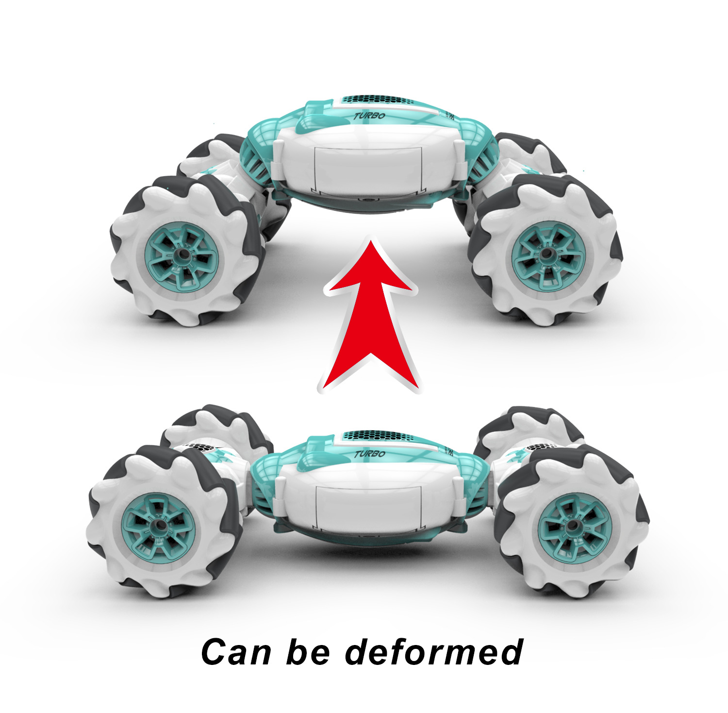 2.4G Remote Control Twisted Car Gesture Sensing 4WD Lateral Stunt RC Toy for Children