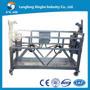 China zlp630 mobile hanging scaffolds , adamios colgantes , zlp800 gondola cleaning , zlp suspended platform factory