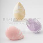 ISO14000 Colorful PU Makeup Puff Sponge Egg Beauty Blender Customized Logo