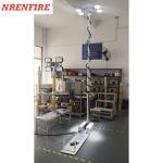 vehicle roof mounted foldable pneumatic telescopic mast tower light/roof mast