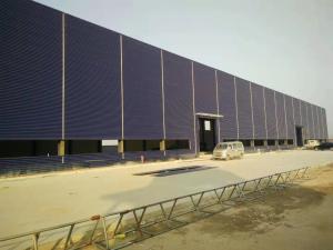 China ODM Light Anti Seismic Steel Structure Warehouse For Construction Site factory