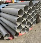 Large Diameter Stainless Steel Tube Hairline Finish Spiral Welded Tube Cold