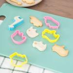 Plastic animal cartoon cookie model