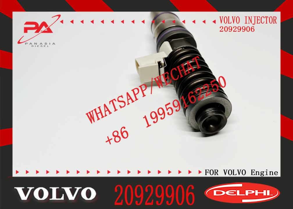 20929906 Wholesale Price Common Rail Fuel Injection Diesel Fuel Injectors 20929906 for VOLVO EC290 EC360B