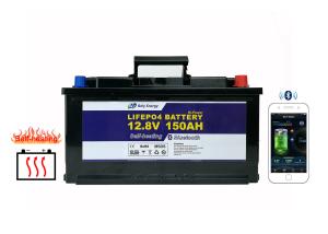 China Refugee Boat 12.8V 150Ah Li Phosphate Battery For Electric Moped factory
