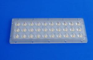 China Street Lighting LED Collimator Lens , 30W PC Led Road Lamp Street Lens factory