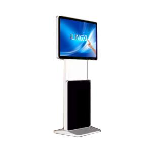 China 2020 new design led display advertising portable digital signage kioskttotem factory