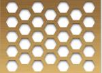 Hexagonal Hole Perforated Metal Sheet Versatile, Stable And Economical For