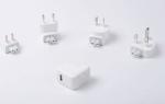 wall amount charger 5V 1.5A interchangeable ac plug for ipad and mobile phone