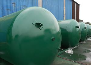 China ASME Approved Horizontal Air Receiver Tanks For Air Compressors Systems factory