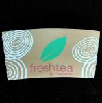 12oz 16oz Kraft Paper Coffee Cups And Sleeves OEM Design