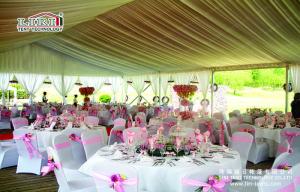 China Luxury Outdoor Wedding Tents With Aluminum Frame 20 Years Life Span factory